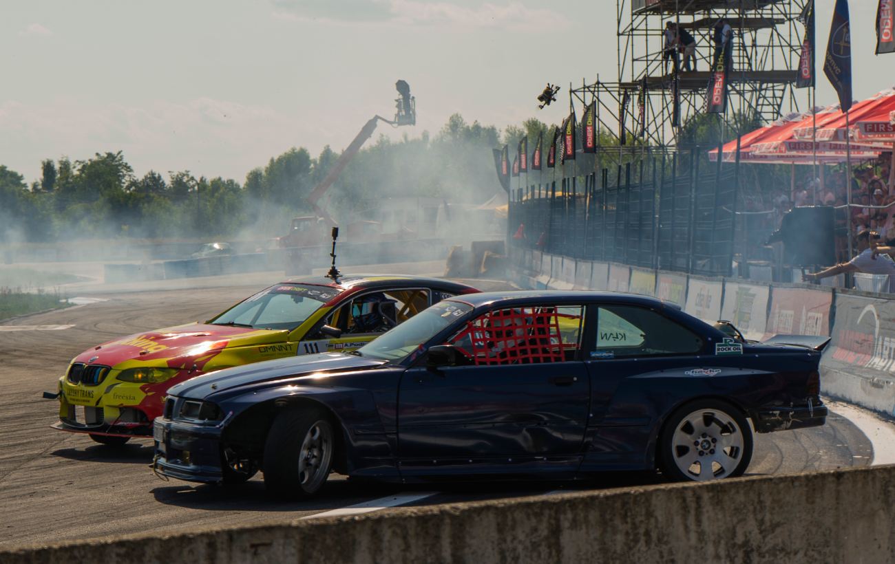 Скорость и дым: как в Киеве прошел 2-й этап Open Drift UA